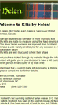 Mobile Screenshot of kiltsbyhelen.com