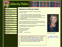 Tablet Screenshot of kiltsbyhelen.com